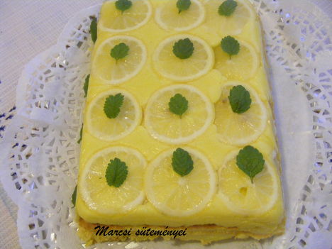 Egyszerű citromos torta2