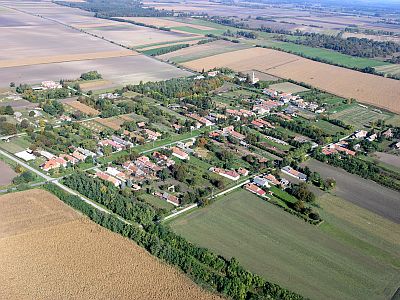 A falu látképe