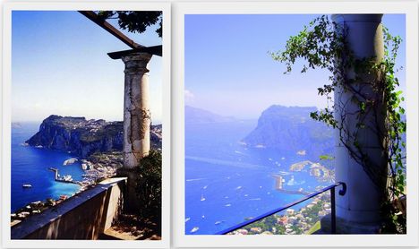 Capri régen és ma.. (Villa San Michele -  Anacapri) 1994 - 2010