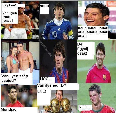 Ronaldo vs Messi2012