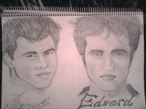 Twilight-Jacob+Edward