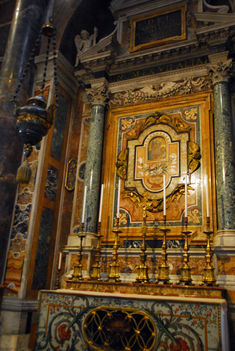 Altar of Our Lady of Succor (12th C.) St. Peter's Basilica
