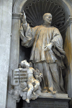 St. Cajetan Thiene (1480-1547) founder of the Order of Clerics Regular (Theatines) by Carlo Monaldi, 1738