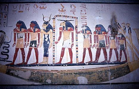 IX. Ramszesz sírjában