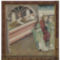 Szent Bereck parazsat visz Szent Márton sírjához  szárnykép a cserényi Szent Márton-templom főoltáráról