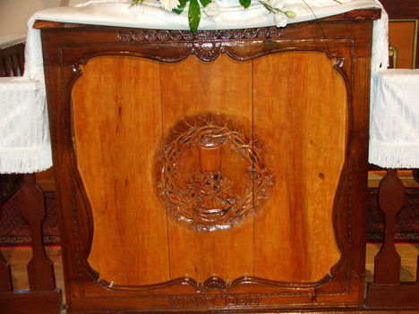 Érsekcsanádi Ref. templom-Úr asztala