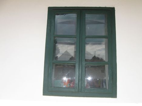 Falumúzeum hátsó szoba ablaka