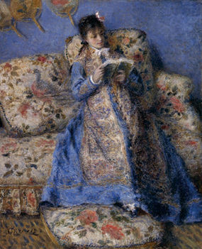 Renoir: Camille Monet olvas