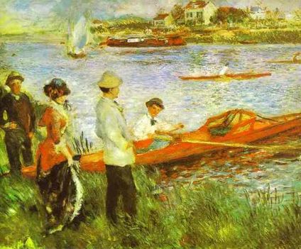 Renoir: Evezősök Chatu -ban