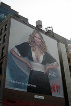 Madonna a H&M-nek