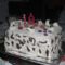 Kókusz  krémes születésnapi torta