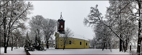 Hófehér Templomkert - Gönyű - 2013 Január