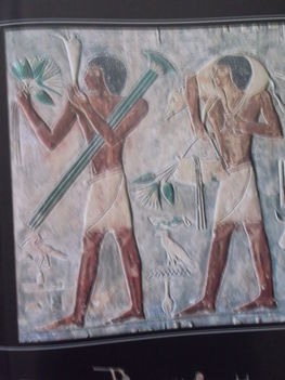 Áldozatvivők Ptahotep sírjában