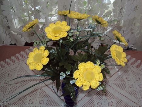Horgolt virágok 060