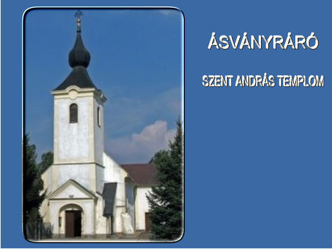 Ásványráró-Szent András templom