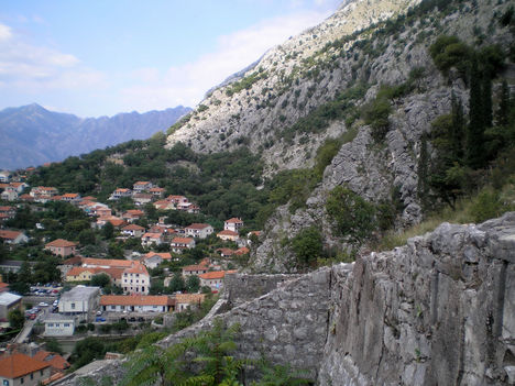 Montenegró jellegzetes táj