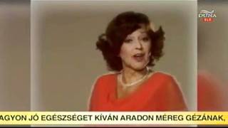 Záray Márta  énekesnő, 1964. TV felvétel
