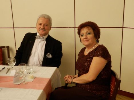 Bősi Szabó László és kedves felesége