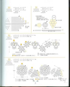 horgoltviragok - Mini Motif crochet pattern 026