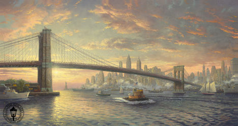 The Spirit of New York - Thomas Kinkade