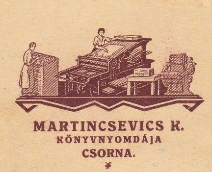 Martincsevics könyvnyomda