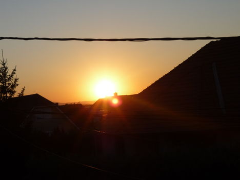 2012 augusztusi naplemente.