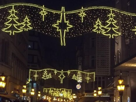 Váci utca - karácsonyi fények