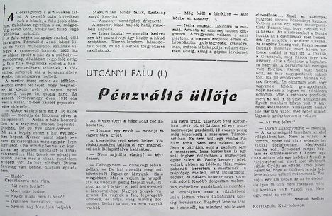 Utcányi falu 1. 1976.04
