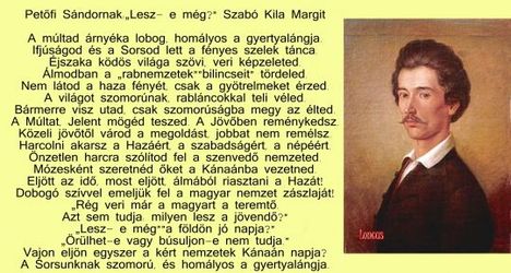 Petőfi Sándornak, "Lesz-e még?"Szabó Kila Margit