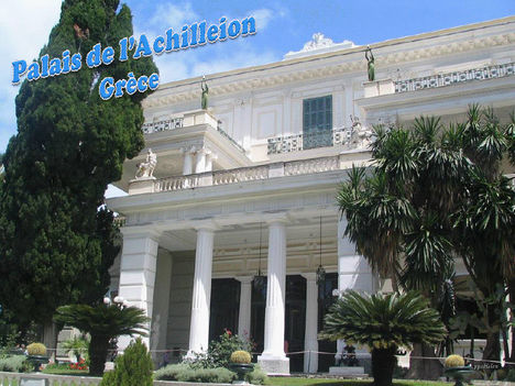 viewer. Görögország-Korfui Achilleion palota