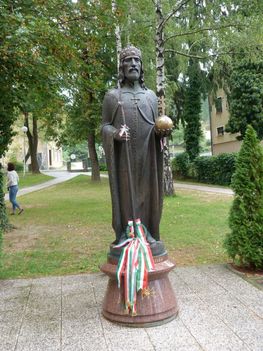 Lendva-Szent István szobra