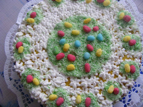 Húsvéti kókuszos torta
