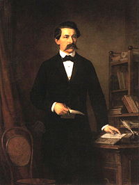 Arany János /1817 - 1882/ Barabás Miklós festménye