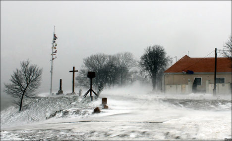 Márciusi Hófúvás - Gönyű - 2013