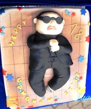 Gangnam Style torta