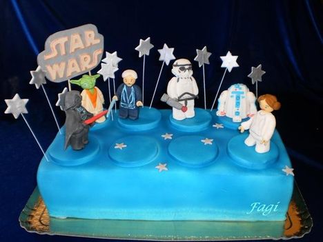 Lego Star Wars torta