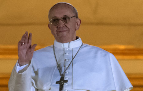 I. Ferenc pápa az új pápánk