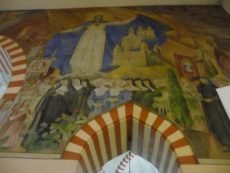 A dzsámi keresztény freskója