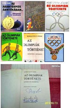 Édesapám sok sport tárgyú könyvet írt, íme néhány