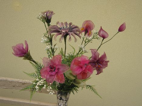 harisnyaviragok,nylon flower,meia de seda 4