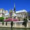 A Notre-Dame oldal nézetben