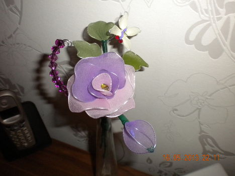 harisnyaviragok,nylon flower,meia de seda 6