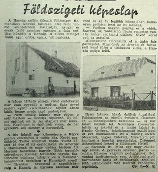 Földszigeti képeslap, Kisalföld, 1961.04.30. 4