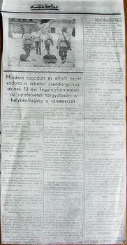 Mindent tagadott. Győri Nemzeti Hírlap, 1943.01.30.