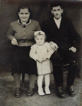 Boros család az 1950-es években.