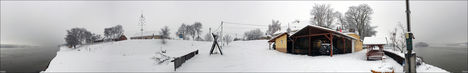 Hófehér Dunapart - Gönyű - 2013 Január