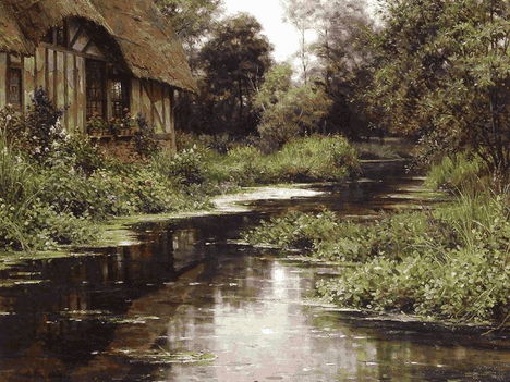 Louis Aston Knight a vizek festője !
