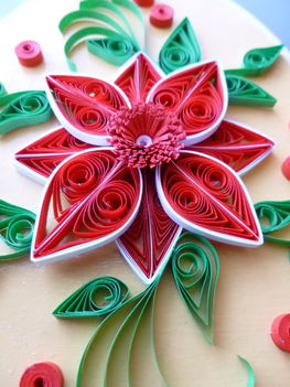 Quilling virág