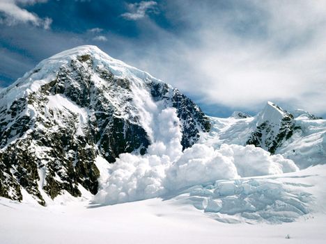 Avalanche!, Denali National Park,