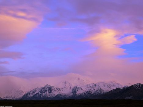 Signs of Winter, Alaskan Range - 